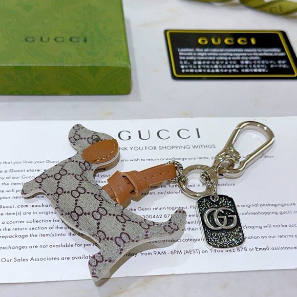 Gucci Dog-shaped bag charm - Picture 6 of 6